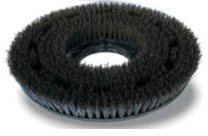 Better Brush Products Soft Nylon Rotary Scrub Brush. 12 in. Black.