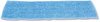 A Picture of product RCP-Q409BLU Rubbermaid® Commercial Economy Wet Mopping Pad,  Microfiber Flat Mop, 18", Blue