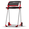 A Picture of product SCA-6520281 Tork Floor Stand for Centerfeed and Jumbo Roll Wipers, 39.6" Tall