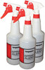 A Picture of product IMP-5024SS Impact® Spray Alert System, 24 oz, Natural with Red/White Sprayer, 3/Pack