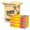 A Picture of product CLO-00020 Glad® Cling'N Seal Plastic Food Wrap, 200 sq ft, 12 Rolls/Case