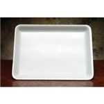 Foam Supermarket Heavy Duty Tray #9H.  12.25" x 9.25" x 0.75".  Rose Color.  250 Trays/Case.