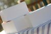 A Picture of product 251-115 Carry-Out Box.  1-Piece, Lunch Tuck Top.  8-7/8" x 4-7/8" x 3-1/16".  White Color, 250/Case