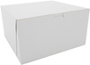 A Picture of product 251-116 Bakery Box.  1-Piece, Tuck Top.  10" x 10" x 5-1/2", 100/Case