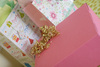 A Picture of product 975-270 Non-Window Bakery Boxes, Pink Color, 7" x 7" x 4", 250/Case.
