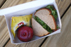 A Picture of product 971-374 SCT® Carryout Barn Boxes. 8 7/8 X 5 X 3 1/2 in. White. 250/Carton.