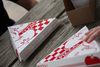 A Picture of product 967-277 SCT® Lock-Corner Pizza Boxes,  Cardboard, For 8" Slices
