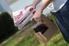 A Picture of product 967-277 SCT® Lock-Corner Pizza Boxes,  Cardboard, For 8" Slices