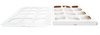 A Picture of product 967-323 Cupcake Insert, Fits in 14" x 10" Box, Holds Twelve 2-1/2" in diameter Cupcakes, 200/Case
