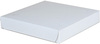 A Picture of product 174-408 Southern Champion Tray 1-Piece Paperboard Pizza Box with Lock Corners. 9 X 9 X 1.5 in. White. 100 boxes/case.