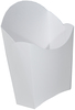 A Picture of product 173-105 French Fry Food Scoop Containers. 3 X 1-15/16 X 4-1/4 in. White. 1000/case.