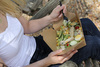 A Picture of product SCH-0761 SCT® ChampPak™ Retro Carryout Boxes. 4-3/8 X 3-1/2 x 2-1/2 in. Kraft. 450 count.