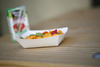 A Picture of product 964-472 SCT Food Trays. 3 lb. 7-1/5 X 5 X 2 in. White. 250/sleeve, 2 sleeves/case.