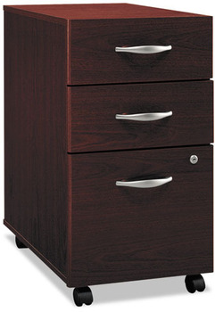 Bush® Series C Three-Drawer Mobile Pedestal File