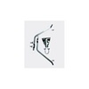 A Picture of product 512-802 Push Broom Handle Brace.  Large.  Recommended for 36" Blocks.