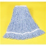 Wet Mop.  Finish Mop.  Hygrade Rayon 700 Series.  Large.  1-1/4" Polyester Tape Headband.