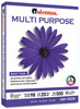 A Picture of product UNV-95200PLT Universal® Deluxe Multipurpose Paper 98 Bright, 20lb Bond Weight, 8.5 x 11, White, 500/Ream, 10 Reams/Carton, 40 Cartons/Pallet