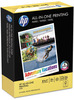 A Picture of product HEW-207000 HP All-in-One Printing Paper, 96 Bright, 22lb, Letter, White, 500 Sheets/Ream