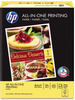 A Picture of product HEW-207000 HP All-in-One Printing Paper, 96 Bright, 22lb, Letter, White, 500 Sheets/Ream
