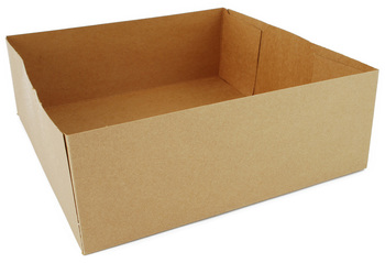 Stadium Tray, 10-1/2  x 10-1/2 x 3-11/16 in, 200/Case.