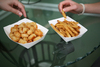 A Picture of product SCH-0557 SCT Food Trays. 5 lbs. 8-1/2 X 5-3/4 X 2 in. White. 250/sleeve, 2 sleeves/case.