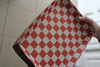A Picture of product SCH-0590 Southern Champion Checkerboard Lunch Trays. 10-1/2 X 7-1/2 X 1-1/2 in. Red and White. 250/case.