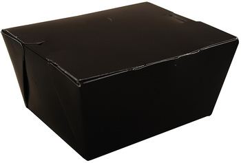 #1 ChampPak Classic - Black, 4-3/8 x 3-1/2 x 2-1/2 in, 450/Case.