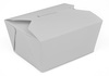 A Picture of product SCH-0771 #1 ChampPak Retro - White, 4-3/8 x 3-1/2 x 2-1/2 in, 450/Case.
