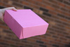 A Picture of product SCH-0803 Pink Non-Window Bakery Boxes, 6 x 4-1/2 x 2-3/4 in, 250/Case.
