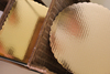 A Picture of product SCH-1647 Cake Pads - Gold, 10.00 x 8.00 in, 200/Case.