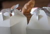 A Picture of product SCH-2707 Carry Out Barn Boxes. 9-1/2 X 5.00 X 5.00 in. White. 125/Case.