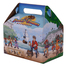 A Picture of product SCH-2793 Pirate Kid's Meal Barn Boxes. 6-7/16 X 4.00 X 3-3/4 in, 96/Case.