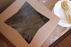 A Picture of product SCH-24013K Kraft Window Bakery Boxes, 8 x 8 x 2-1/2 in, 200/Case.