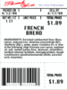 A Picture of product 285-101 SCALE LABEL.