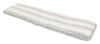 A Picture of product UNG-CLMFP OmniClean Microfiber Flat Mop Pads. 16 in. Gray/White. 5/case.