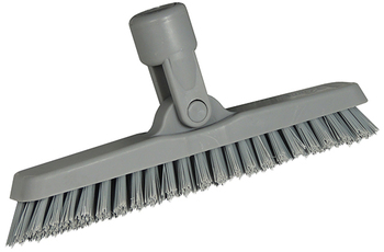 Unger SmartColor Swivel Corner Brush. 8.6" Wide. Gray Color.