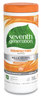 A Picture of product SEV-22812 Seventh Generation® Botanical Disinfecting Wipes, 8 x 7, White, 35 Count, 12/Case
