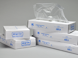 Wrap-Eze® HDPE Pop-Up Sheets. 0.45 mil. 12 X 10.75 in. 1,000 sheets/carton, 10 dispenser cartons/case.