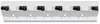 A Picture of product EXC-3336WHT2 Ex-Cell Mop & Broom Holder,  34"w x 5 1/2"d x 7 1/2"h, White Gloss, Each