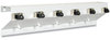 A Picture of product EXC-3336WHT2 Ex-Cell Mop & Broom Holder,  34"w x 5 1/2"d x 7 1/2"h, White Gloss, Each