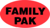 A Picture of product 285-299 LABEL LRG OVAL FAMILY PAK.