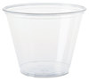 A Picture of product 101-729 Dart Ultra Clear Cups, Squat, 9 oz, PET, 50/Bag, 1000/Case