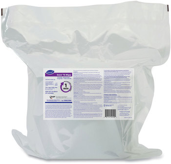 Diversey™ Oxivir TB Disinfectant Wipes Refills. 11 X 12 in. White. 160 wipes/refill pouch, 4 refill pouches/case.