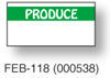 A Picture of product 285-306 MONARCH LABEL PRODUCE 16 RL/SLV.