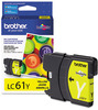 A Picture of product BRT-LC61Y Brother® LC612PKS-LC61YS Ink, 325 Page-Yield, Yellow