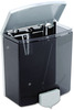 A Picture of product BOB-40 Bobrick Surface-Mounted Liquid Soap Dispenser, 40oz, Black/Gray