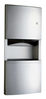 A Picture of product 968-205 ConturaSeries®. Recessed Paper Towel Dispenser/Waste Receptacle with TowelMate and LinerMate