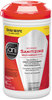 A Picture of product NIC-P56784 Sani Professional® No-Rinse Sanitizing Multi-Surface Wipes, White, 95/Container, 6/Case