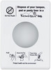 A Picture of product HOS-SDW HOSPECO® Scensibles® Plastic Personal Disposal Bag Dispenser. 3.75 X 5.25 X 1 in. White.