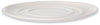 A Picture of product ECO-EPSCPTR16 Eco-Products® WorldView™ Sugarcane Pizza Trays, 16 x 16 x 02, White, 50/Case